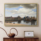 View of Delft, c. 1660-1661 - Floater Framed Canvas Print