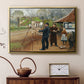 L. A. Ring Painting near Aasum Smithy, 1893 - Floater Framed Canvas Print