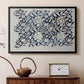 Watercolour for Printed Fabric Design: Wey, c. 1882-1883 - Floater Framed Canvas Print