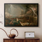 The Course of Empire: Destruction, 1836 - Floater Framed Canvas Print