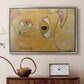 Cubist Dog with Stars (Student Art) - Floater Framed Canvas Print
