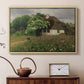 Farmhouse with Meadow Flowers, 1909 - Floater Framed Canvas Print