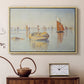 Concarneau, Quiet Morning, Opus 219, 1891 - Floater Framed Canvas Print