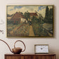 Garden of a Florist (The Flower Garden), 1864 - Floater Framed Canvas Print