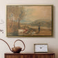 Lulworth Castle, Dorset, c. 1820 - Floater Framed Canvas Print