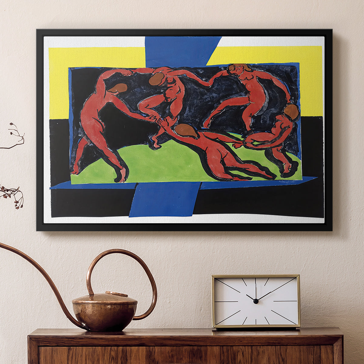 The Dance (La Danse), 1939 - Floater Framed Canvas Print