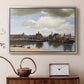 View of Delft, c. 1660-1661 - Floater Framed Canvas Print