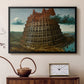 The Tower of Babel, c. 1568 - Floater Framed Canvas Print