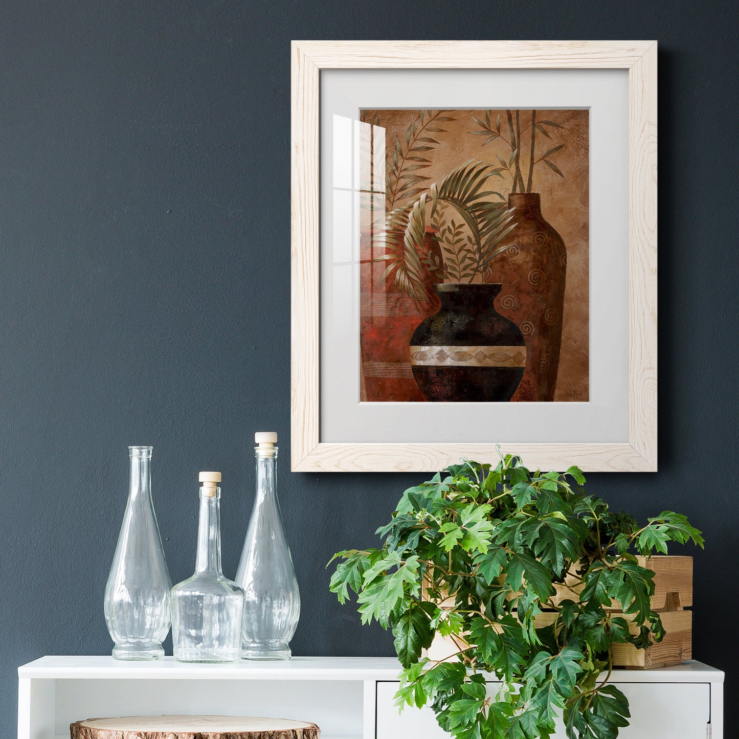 Exotic Vacation II - Barnwood Framed Art Print