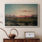 The Marshes at Rhode Island, 1866 - Floater Framed Canvas Print
