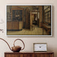 The Old Inn 'Het Loodshuis' in Antwerp, 1877 - Floater Framed Canvas Print