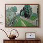 Landscape with Cypresses and Olive Trees near Nice, c. 1918 - Floater Framed Canvas Print