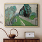 Landscape with Cypresses and Olive Trees near Nice, c. 1918 - Floater Framed Canvas Print