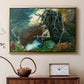 Campfire, Adirondacks, 1892 - Floater Framed Canvas Print