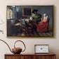 The Glass of Wine, c. 1660 - Floater Framed Canvas Print