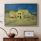 The Yellow House (The Street), 1888 - Floater Framed Canvas Print