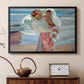After Bathing, 1915 - Floater Framed Canvas Print