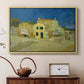 The Yellow House (The Street), 1888 - Floater Framed Canvas Print