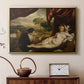 Venus and the Lute Player, c. 1565-1570 - Floater Framed Canvas Print