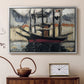 Two Boats Side by Side, Port of Marseilles, c. 1916 - Floater Framed Canvas Print