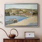The Riverbank, Les Andelys, 1886 - Floater Framed Canvas Print