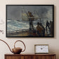 The Signal of Distress, c. 1896 - Floater Framed Canvas Print