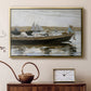 Boys in a Dory, 1873 - Floater Framed Canvas Print