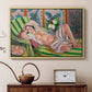 Odalisque Couchée Aux Magnolias, c. 1923 - Floater Framed Canvas Print