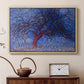 The Red Tree, 1909 - Floater Framed Canvas Print