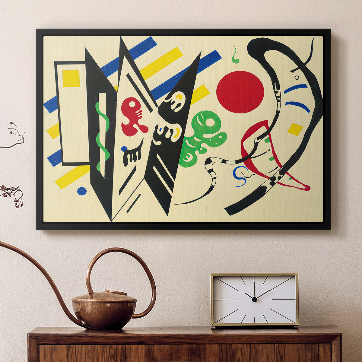 Reciprocity (Réciproque), 1935 - Floater Framed Canvas Print
