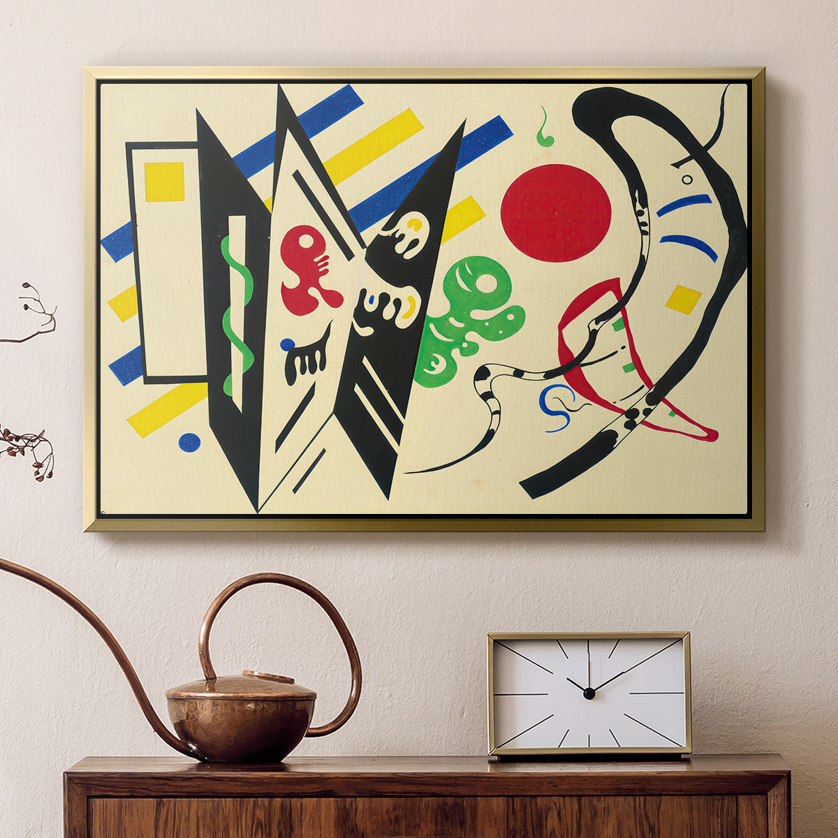 Reciprocity (Réciproque), 1935 - Floater Framed Canvas Print