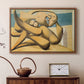 Figures at the Seaside (The Kiss), 1931 - Floater Framed Canvas Print