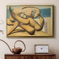 Figures at the Seaside (The Kiss), 1931 - Floater Framed Canvas Print