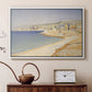 The Jetty at Cassis, Opus 198, 1889 - Floater Framed Canvas Print