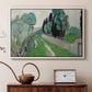 Landscape with Cypresses and Olive Trees near Nice, c. 1918 - Floater Framed Canvas Print
