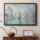 The Green Towers (Les tours vertes, la Rochelle), 1913 - Floater Framed Canvas Print
