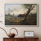 Shepherd with Billy Goat, c. 1830 - Floater Framed Canvas Print