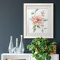 Peony Contour - Barnwood Framed Art Print