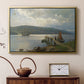 The Jetty at Feste near Moss, 1898 - Floater Framed Canvas Print