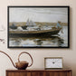 Boys in a Dory, 1873 - Floater Framed Canvas Print