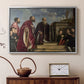 The Vendramin Family Venerating a Relic of the True Cross, c. 1540-1545 - Floater Framed Canvas Print