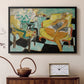 Seated Woman with Flower, 1942 - Floater Framed Canvas Print