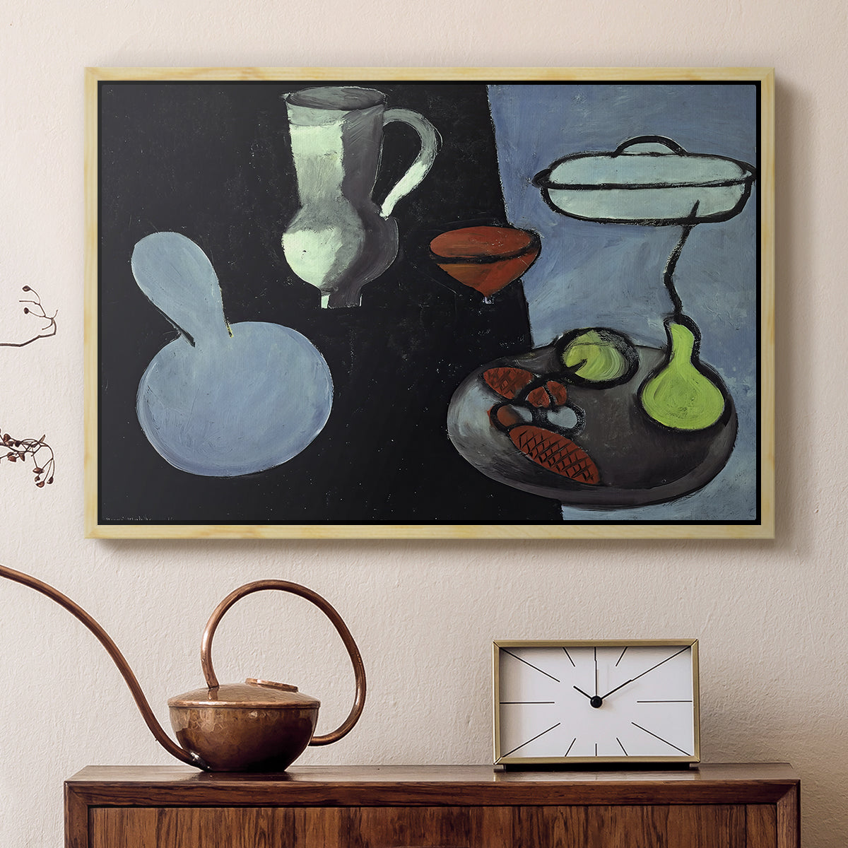 The Gourds (Les coloquintes), 1916 - Floater Framed Canvas Print