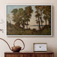 The Banks of the Allier, 1894 - Floater Framed Canvas Print