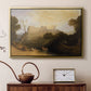 Linlithgow Palace, c. 1807 - Floater Framed Canvas Print