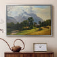 Mountains in Berchtesgaden - Floater Framed Canvas Print
