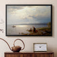 On the Banks of the Chiemsee, 1871 - Floater Framed Canvas Print
