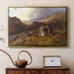 Lledr Valley in Wales, 1864 - Floater Framed Canvas Print