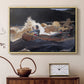 Shooting the Rapids, Saguenay River, 1905-1910 - Floater Framed Canvas Print