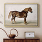 A Cart-Horse - Floater Framed Canvas Print